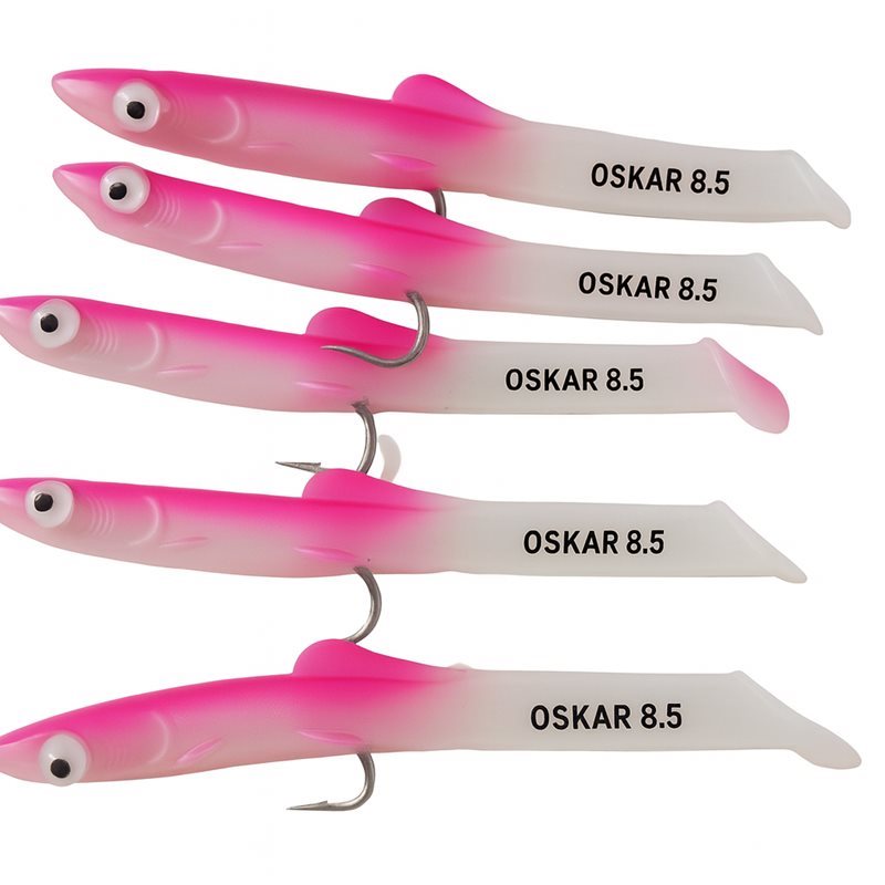 Oskar RGL Silikon Balık 8,5 CM Pembe